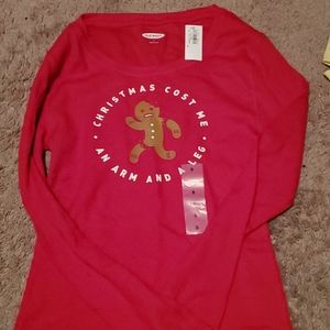 Long Sleeved Gingerbread Cookie